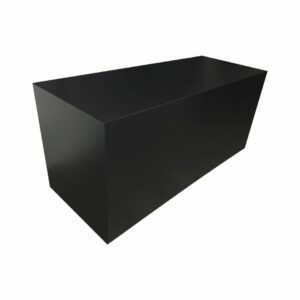 Nappe noire pour buffets/tables en élasthanne